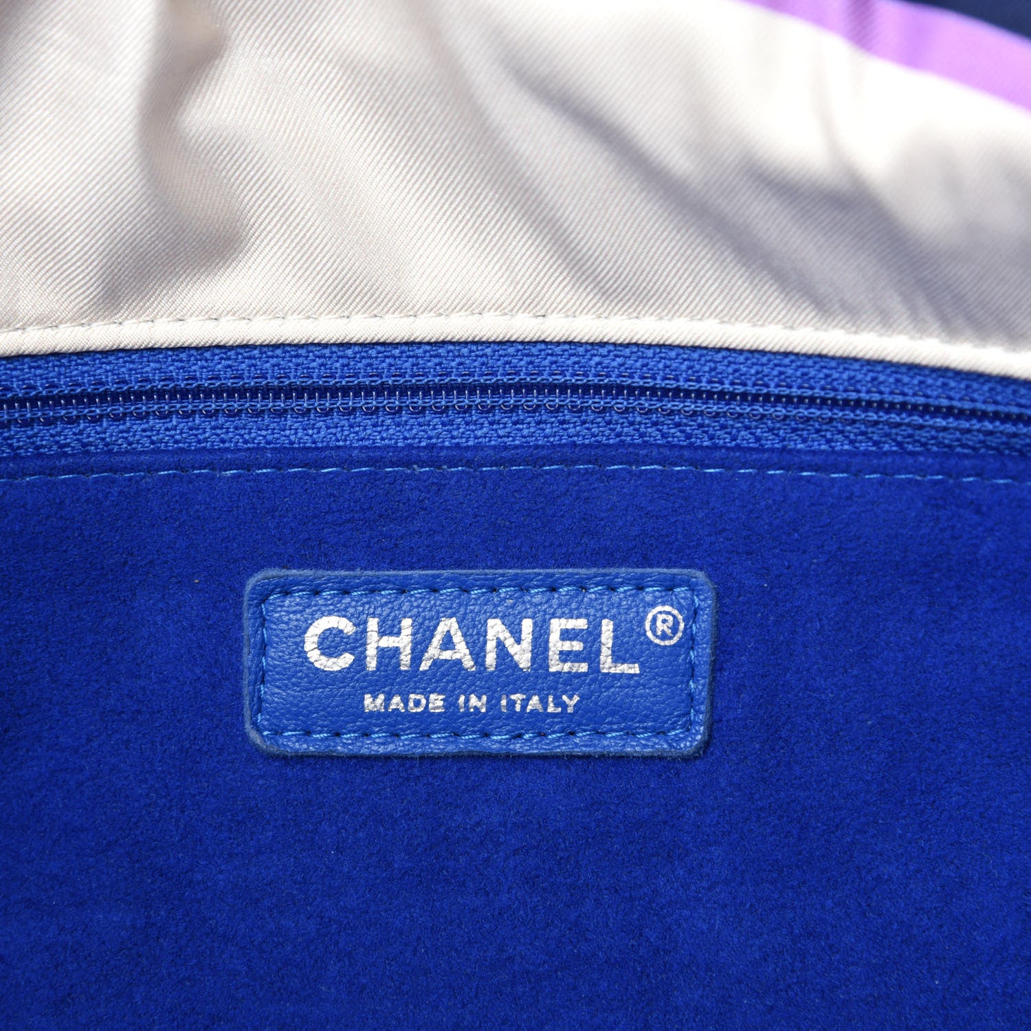 Chanel Fabric Quilted Printed Flap Multicolor 8 of 10