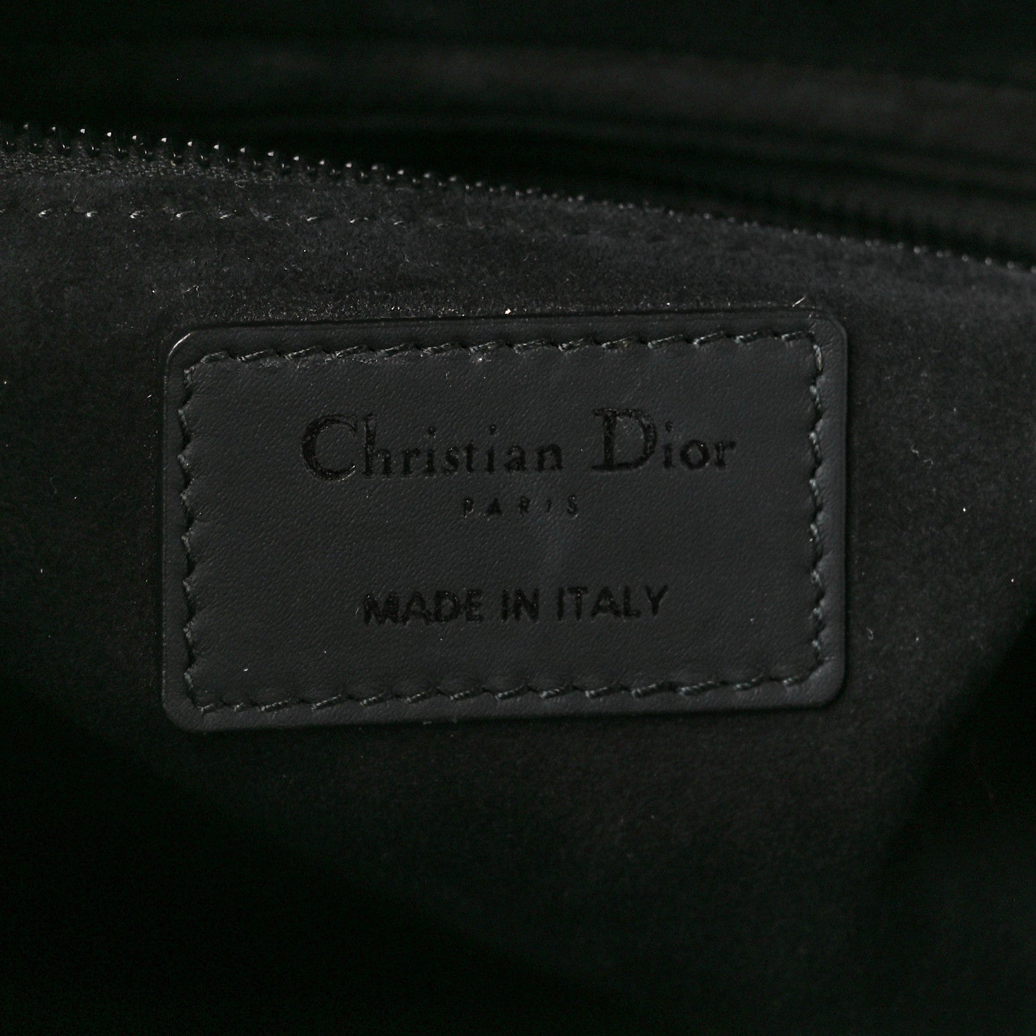 Christian Dior Ultra Matte Calfskin Cannage Large Lady Dior Black 6 of 12