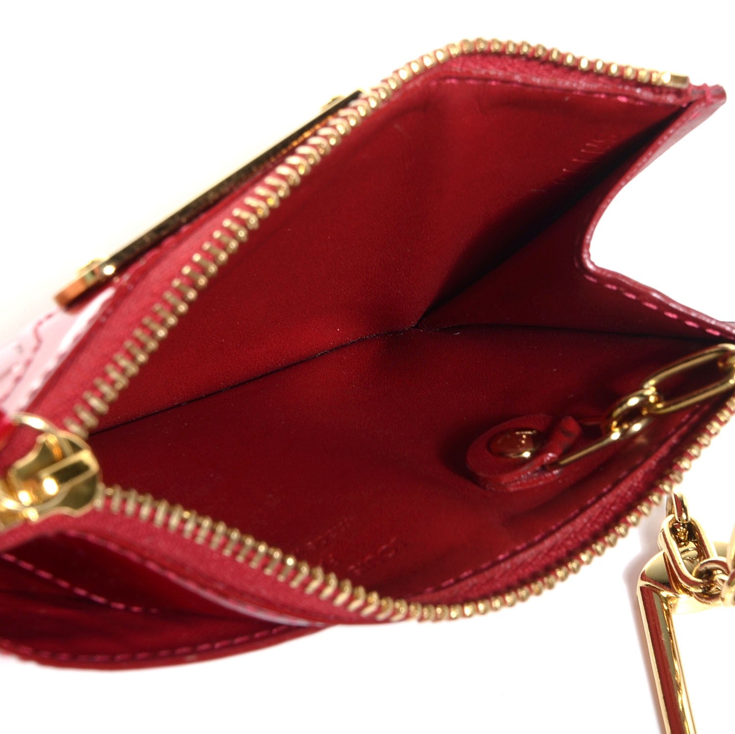 Louis Vuitton Vernis Key Pouch Pomme D'Amour 5 of 8