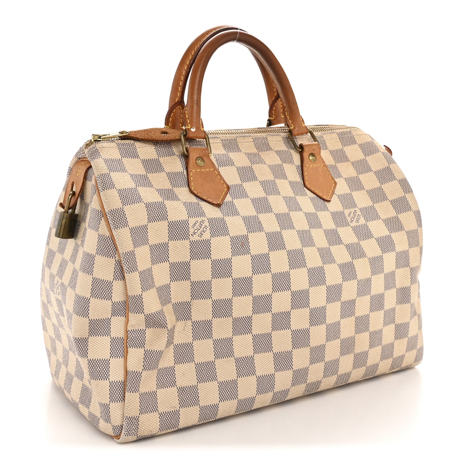 Louis Vuitton Damier Azur Speedy 30 3 of 12