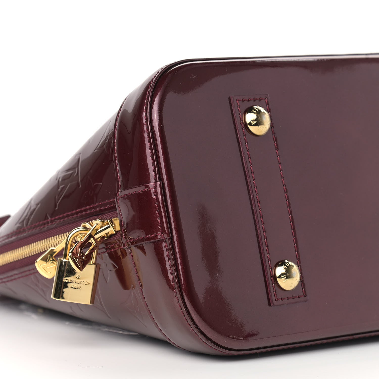 Louis Vuitton Vernis Alma PM Rouge Fauviste 7 of 9