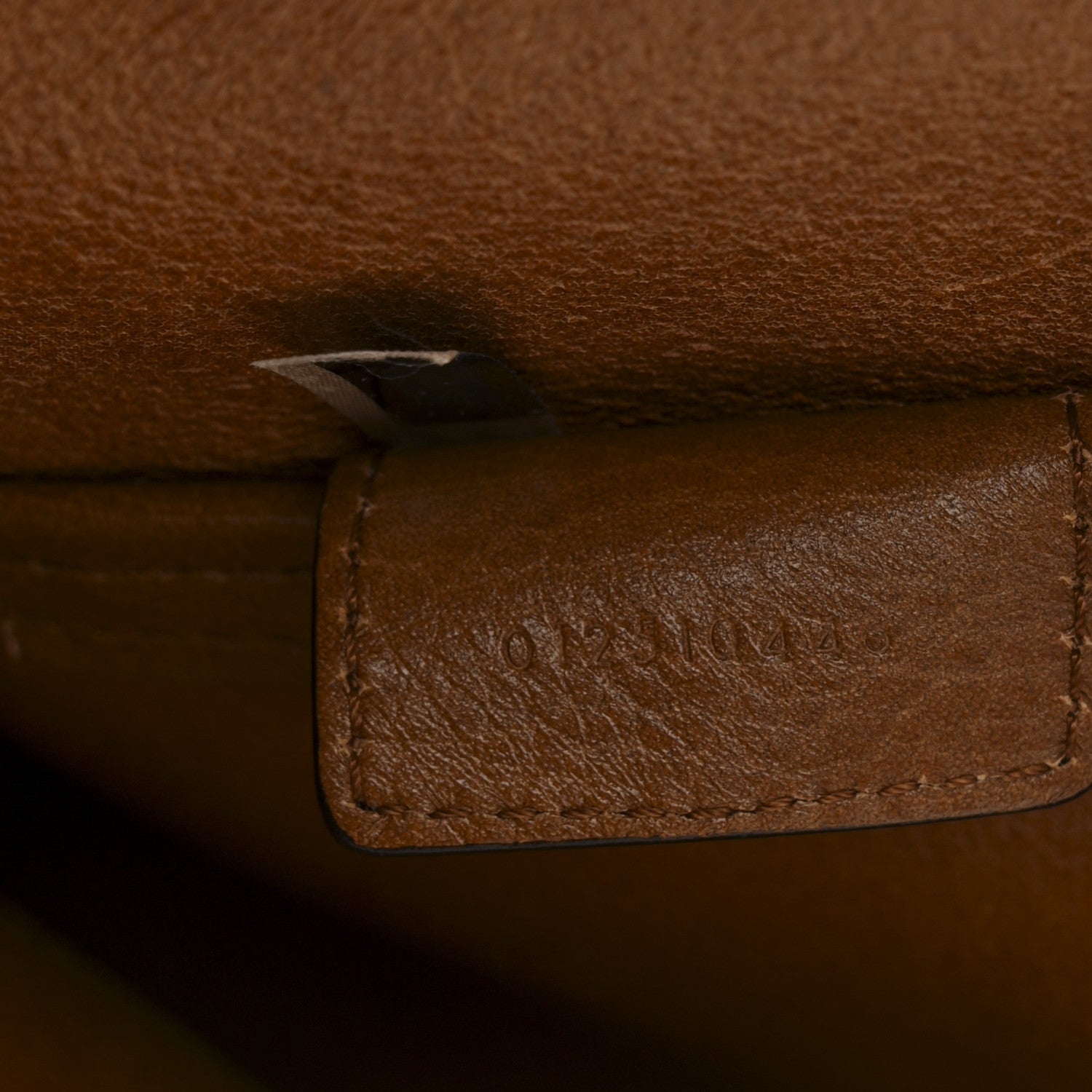 Chloe Grained Calfskin Medium Spin Tote Clay Brown 7 of 10