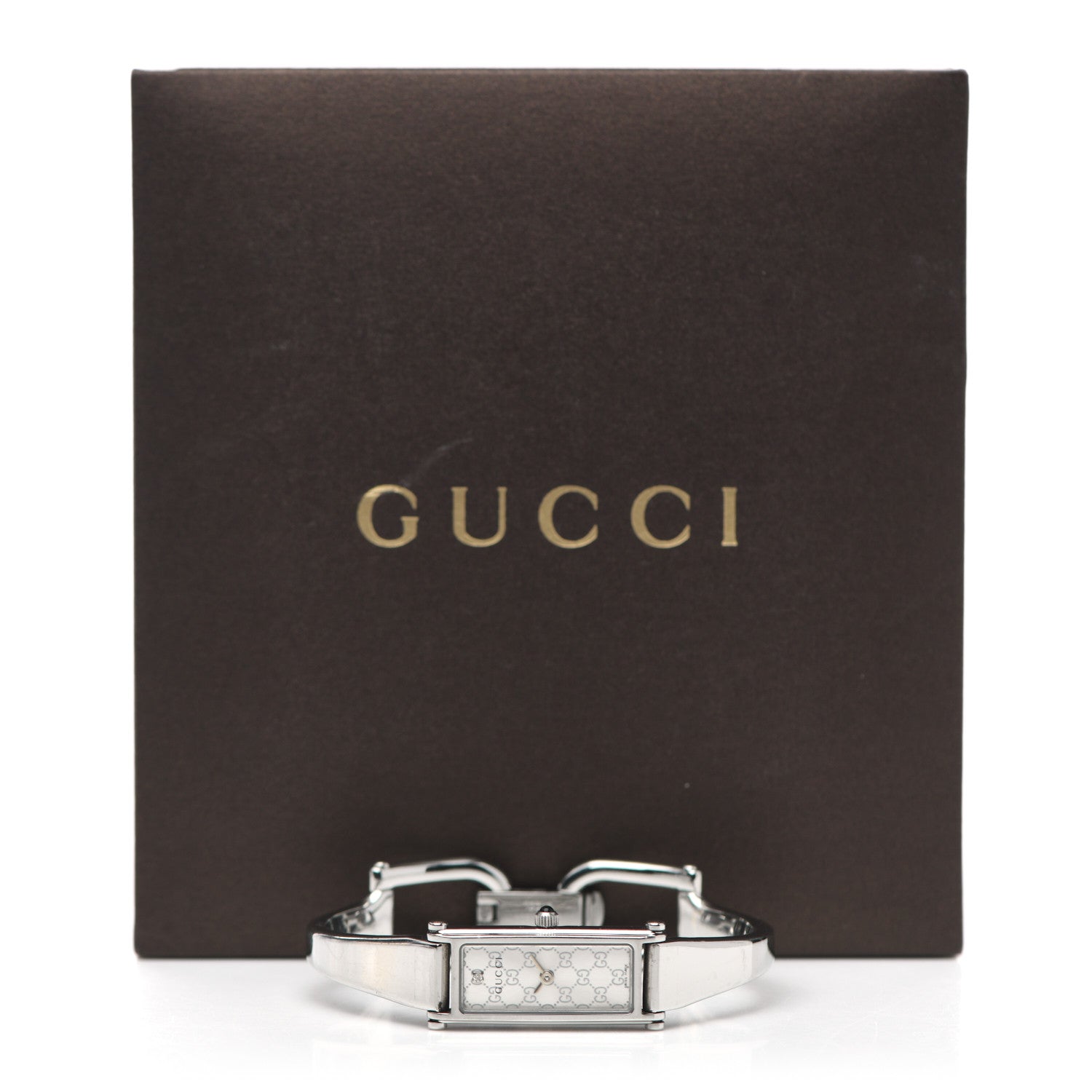 Gucci Stainless Steel Diamond 12mm 1500L Horsebit Quartz Watch 5 of 5