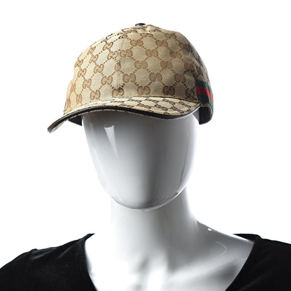 Gucci Monogram Web Baseball Hat M Beige Cocoa 2 of 8