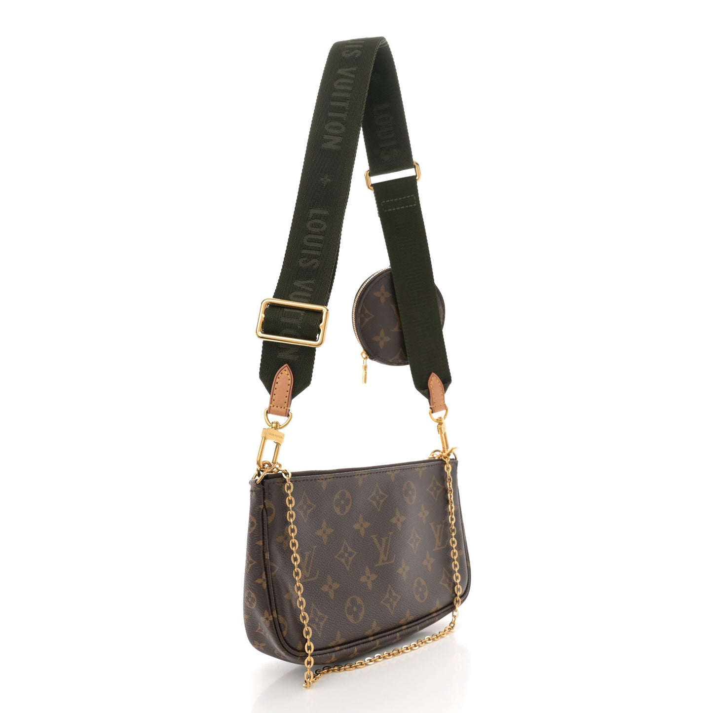 Monogram Multi Pochette Accessories Kaki