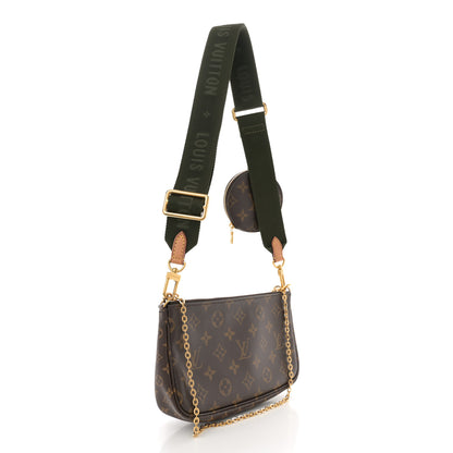 Louis Vuitton Monogram Multi Pochette Accessories Kaki 3 of 9