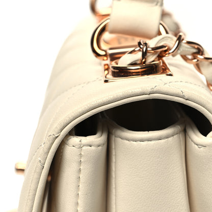 Chanel Lambskin Quilted Small Trendy CC Dual Handle Flap Bag White 12 of 13