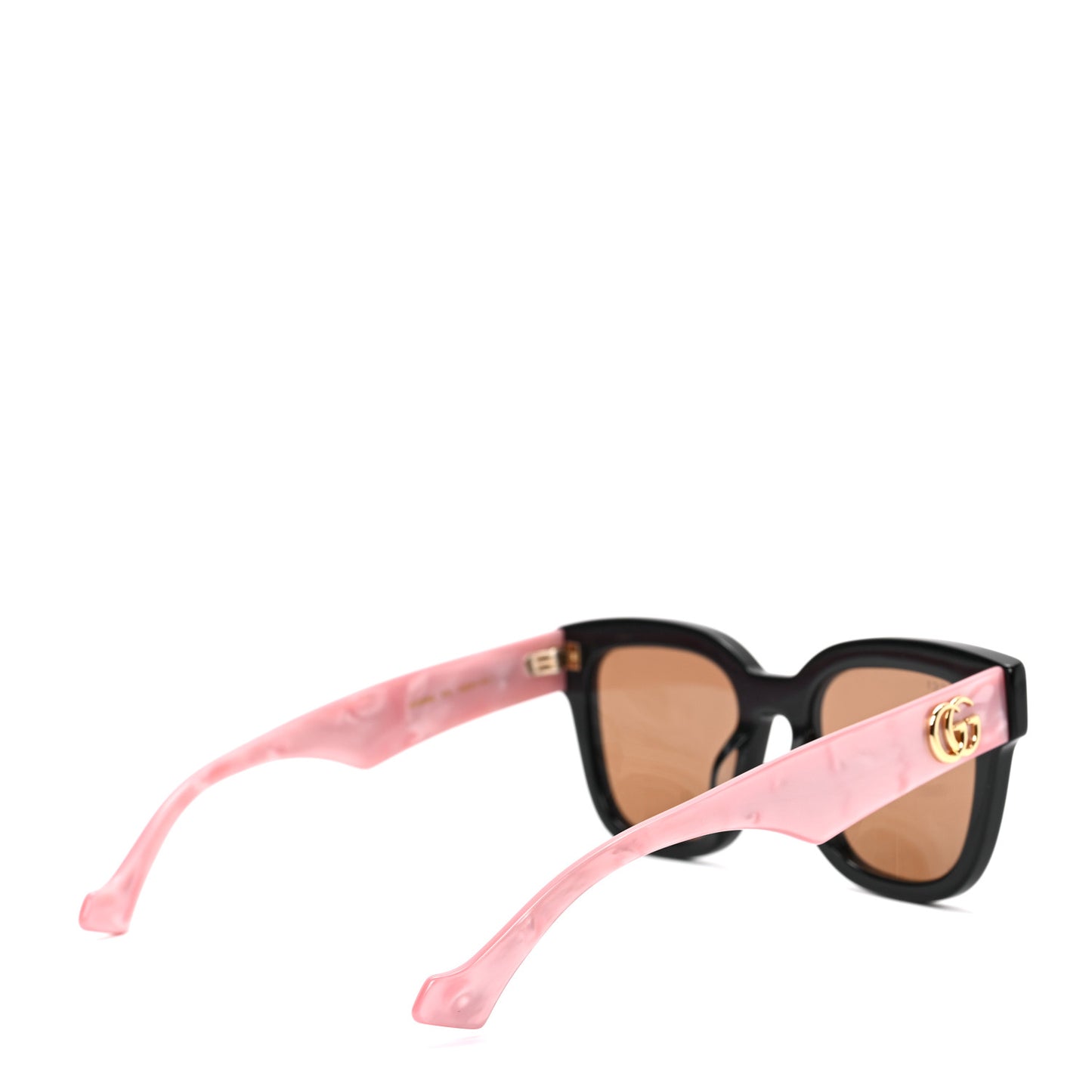 Rectangle 52mm Frame Sunglasses GG0998/S Black Pink