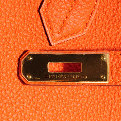 Hermes Togo Birkin 35 Orange 25 of 25