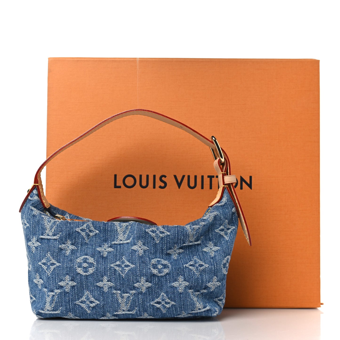 Monogram Denim Hills Pochette Blue