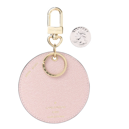 Louis Vuitton Monogram 2020 Christmas Animation Big Wheel Bag Charm Key Ring Rose Ballerine 3 of 8