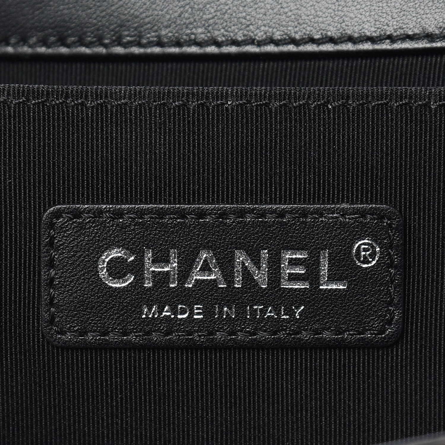 Chanel Lambskin Quilted Medium Boy Flap Black 6 of 12