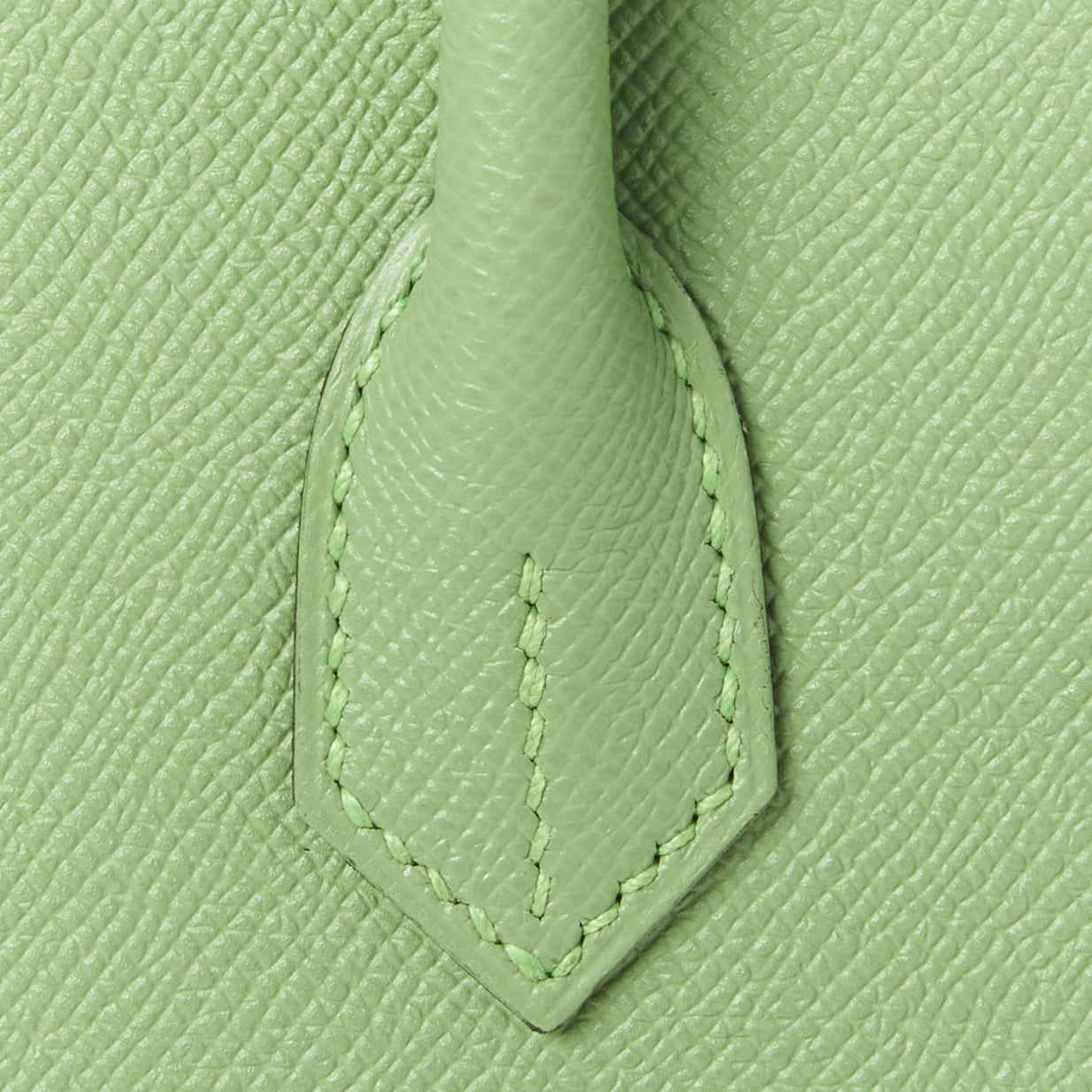 Hermes Epsom Birkin 30 Vert Criquet 7 of 31