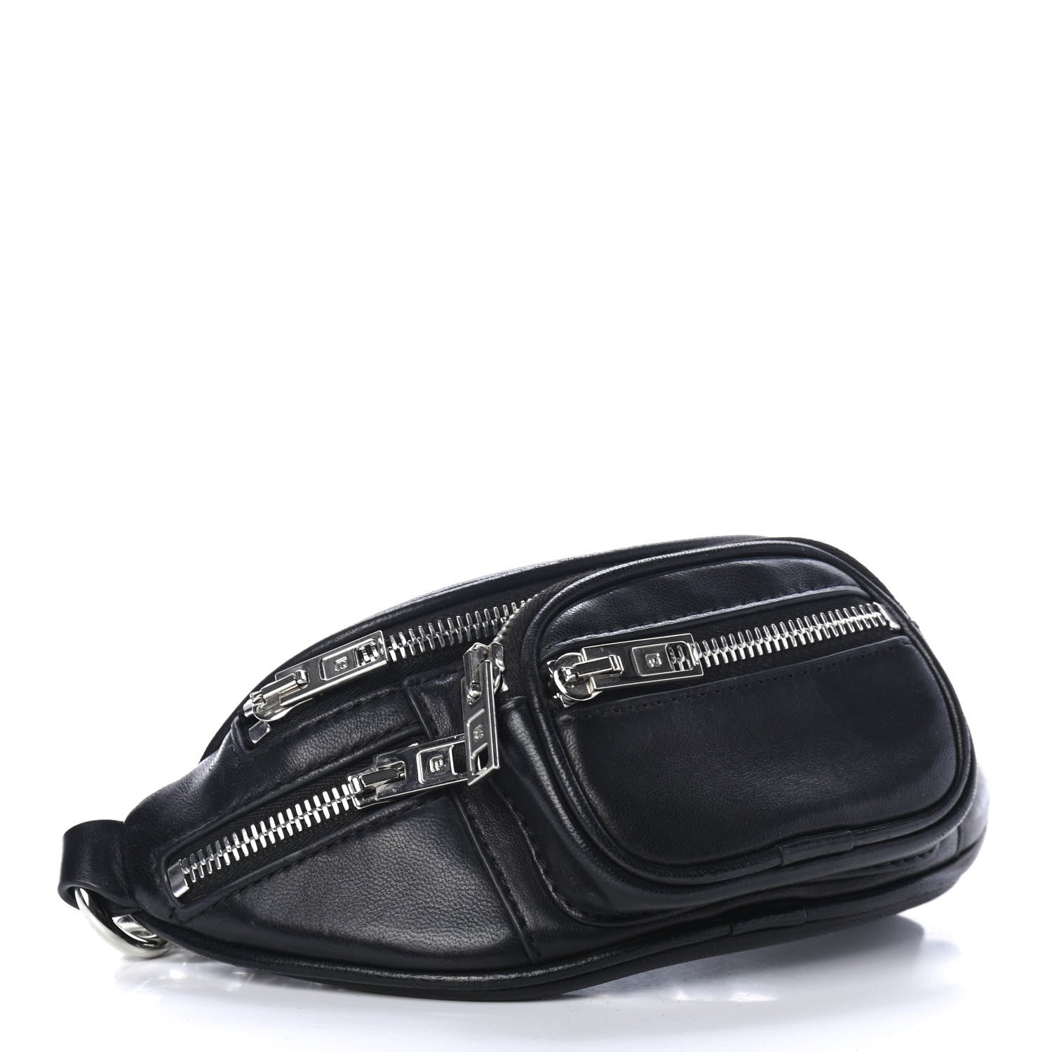 Alexander Wang Lambskin Mini Attica Belt Bag Black 3 of 4