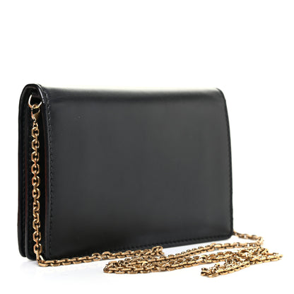 Christian Dior Calfskin J'Adior Wallet on Chain Pouch Black 2 of 9