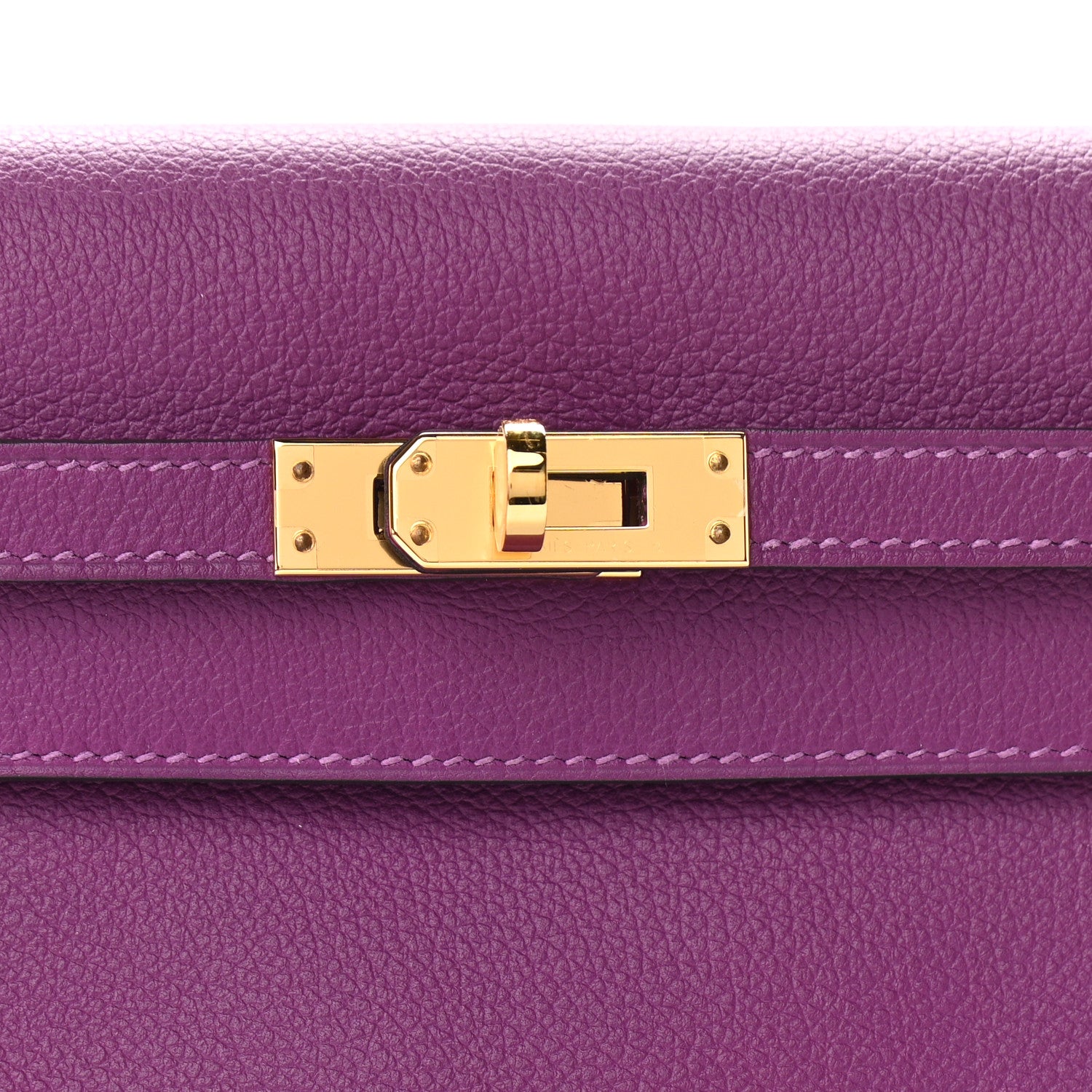 Hermes Evercolor Kelly Danse II Belt Bag Anemone 8 of 12