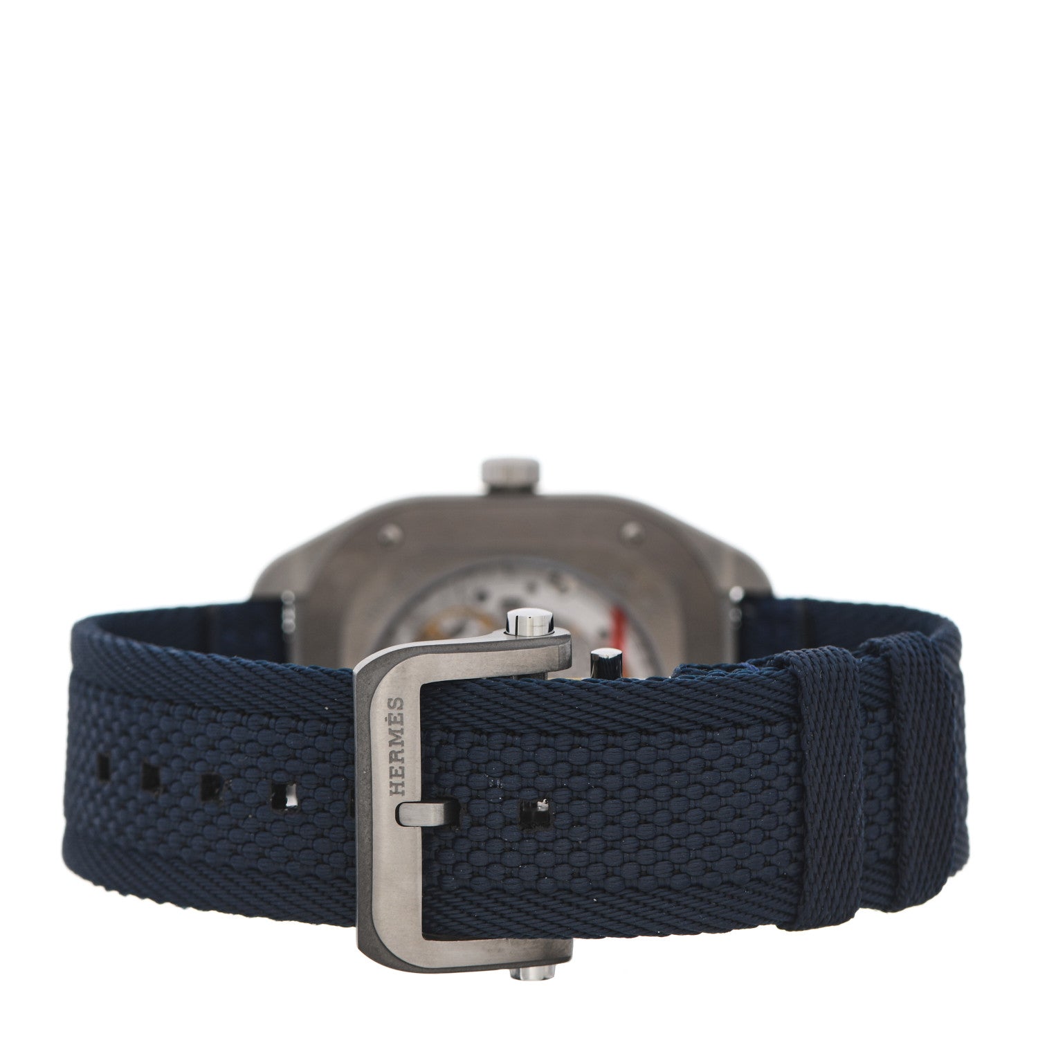 Hermes Titanium Nylon 39mm H08 Automatic Watch Bleu Abysse 3 of 5