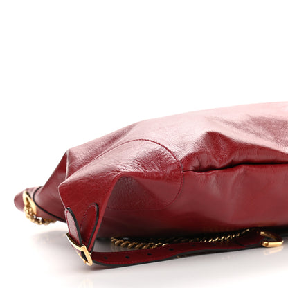 Gucci Calfskin Zumi Backpack Burgundy 8 of 9