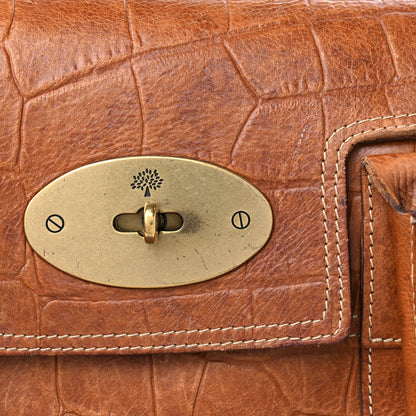 Mulberry Crocodile Embossed Bayswater Oak 20 of 23