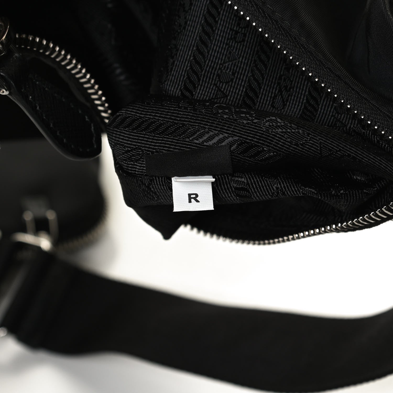 Prada Nylon Re-Edition 2005 Shoulder Bag Black 10 of 14