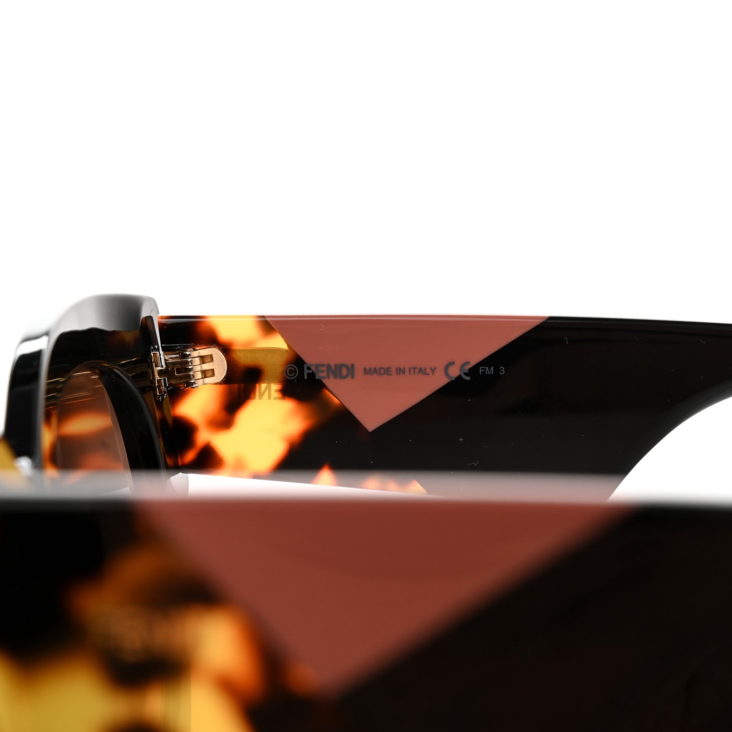 Acetate Facets Oversized Sunglasses FF 0264/S Havana