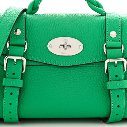 Mulberry Heavy Grain Mini Alexa Lawn Green 7 of 9
