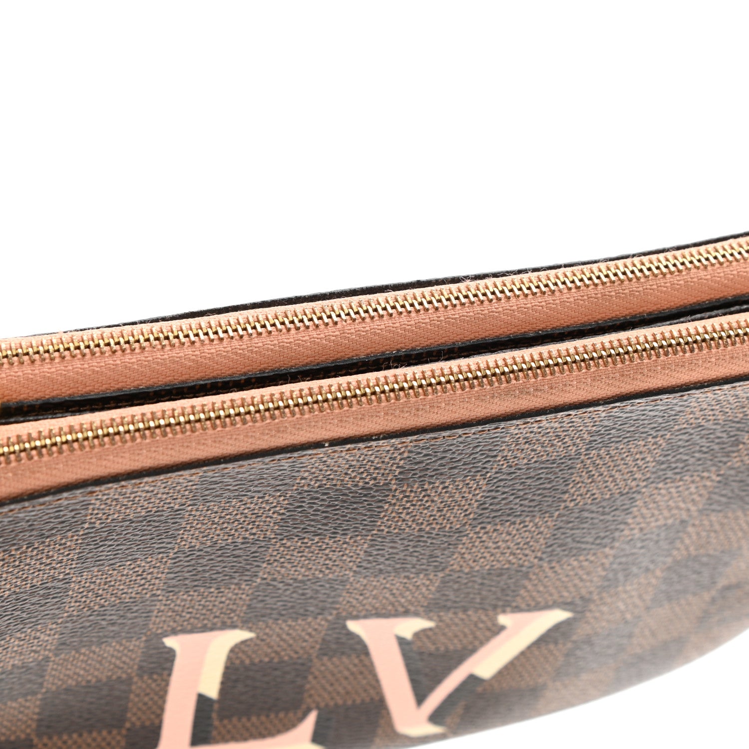 Louis Vuitton Damier Ebene Double Zip Pochette 10 of 11