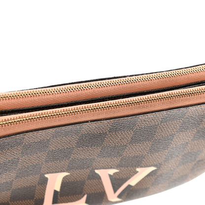 Louis Vuitton Damier Ebene Double Zip Pochette 10 of 11