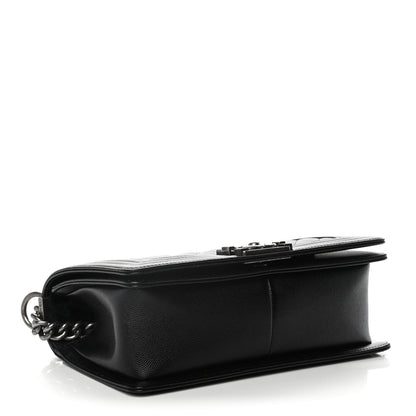 Chanel Caviar Quilted Medium Boy Flap Black 4 of 10