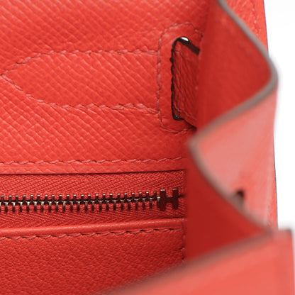 Hermes Epsom Kelly Sellier 32 Rose Jaipur 15 of 33
