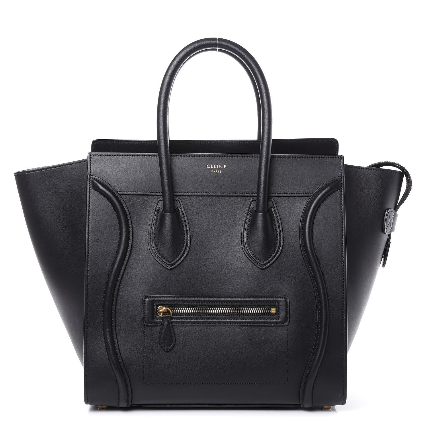 Celine Smooth Calfskin Mini Luggage Black 1 of 15