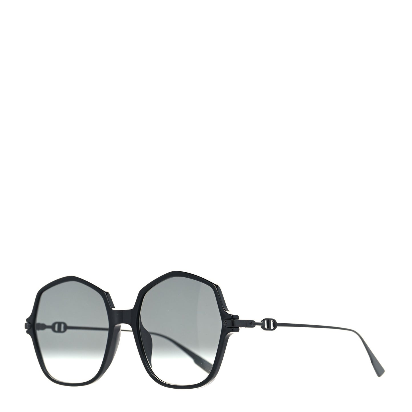 Acetate DiorLink 2 Sunglasses Black Black
