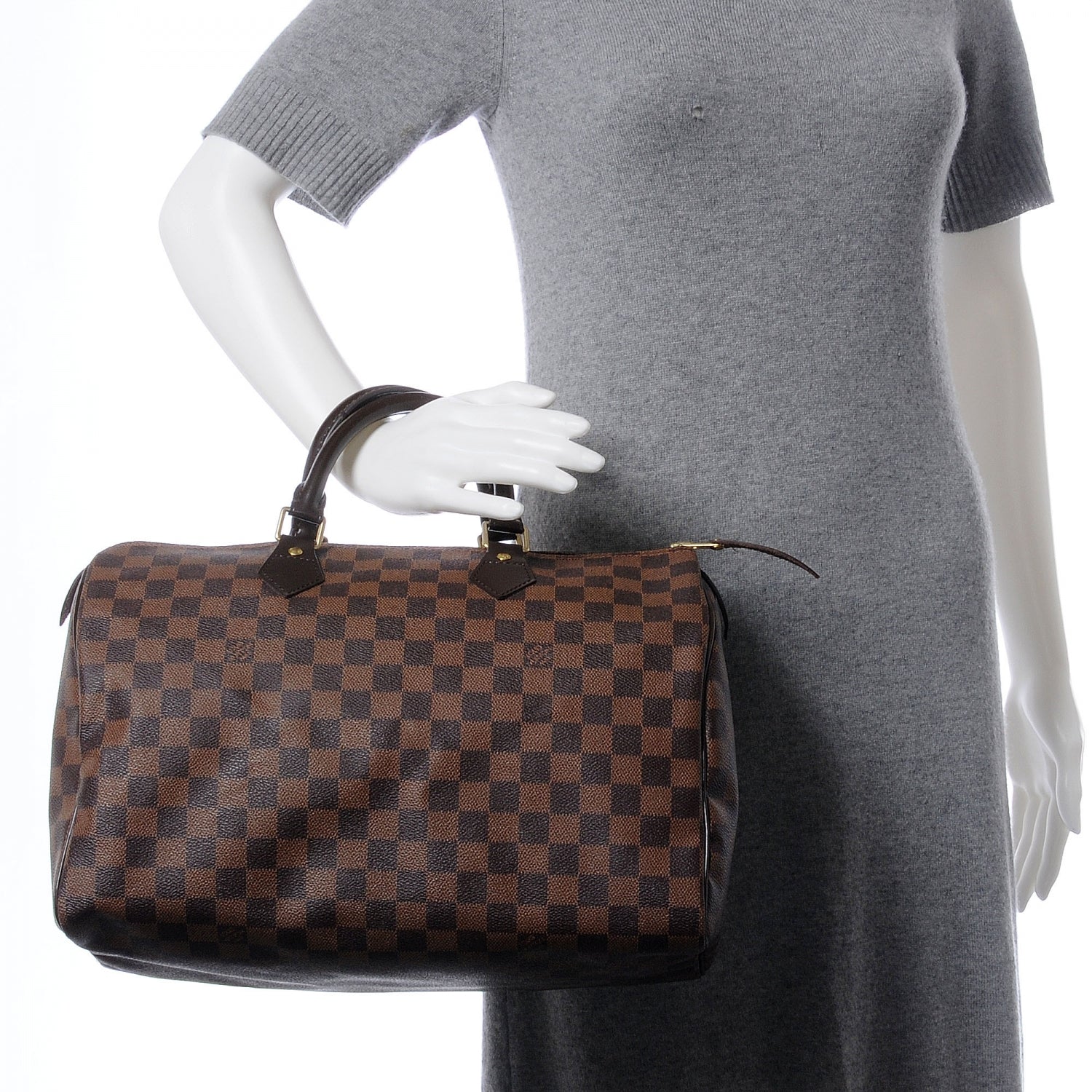Louis Vuitton Damier Ebene Speedy 35 2 of 7