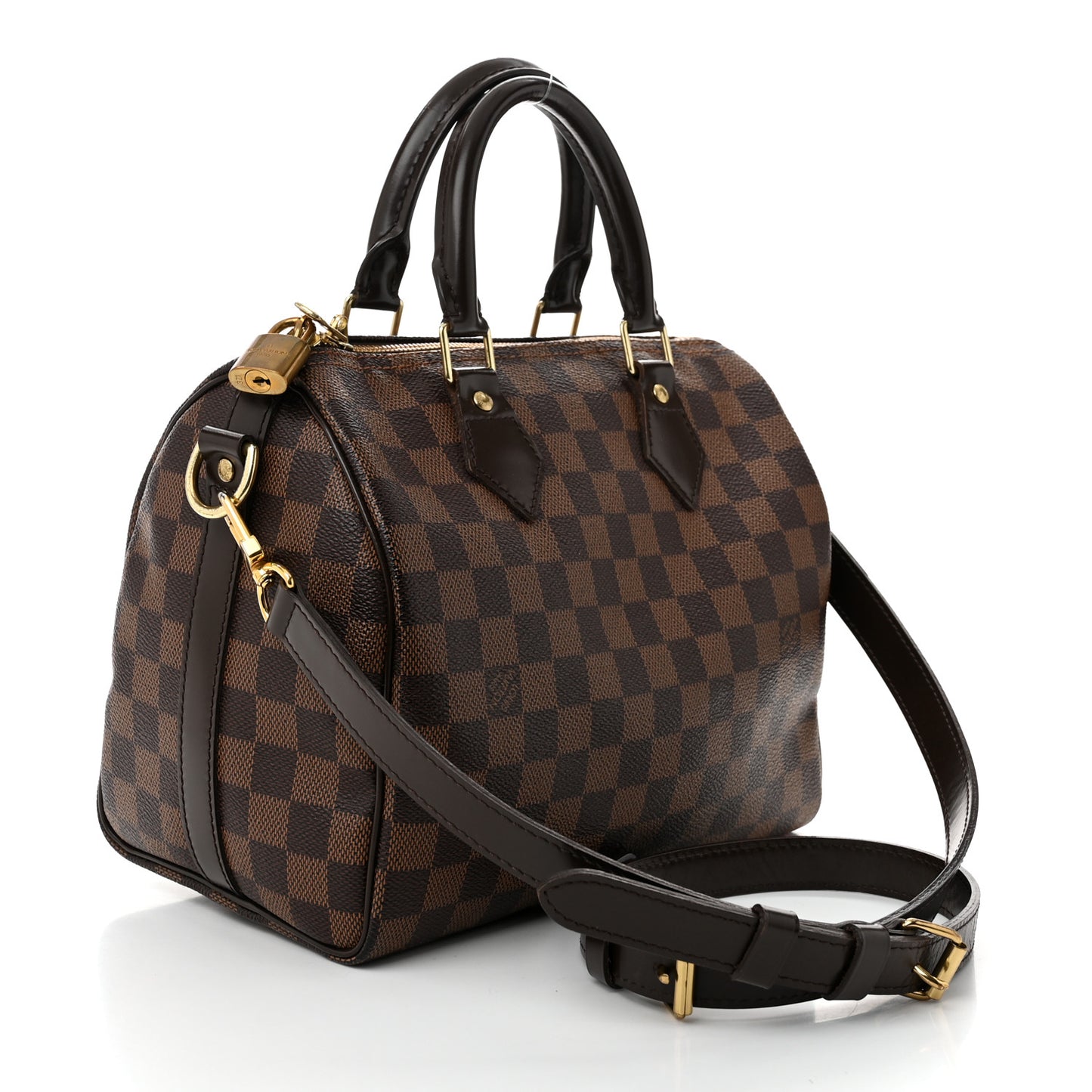 Damier Ebene Speedy Bandouliere 25