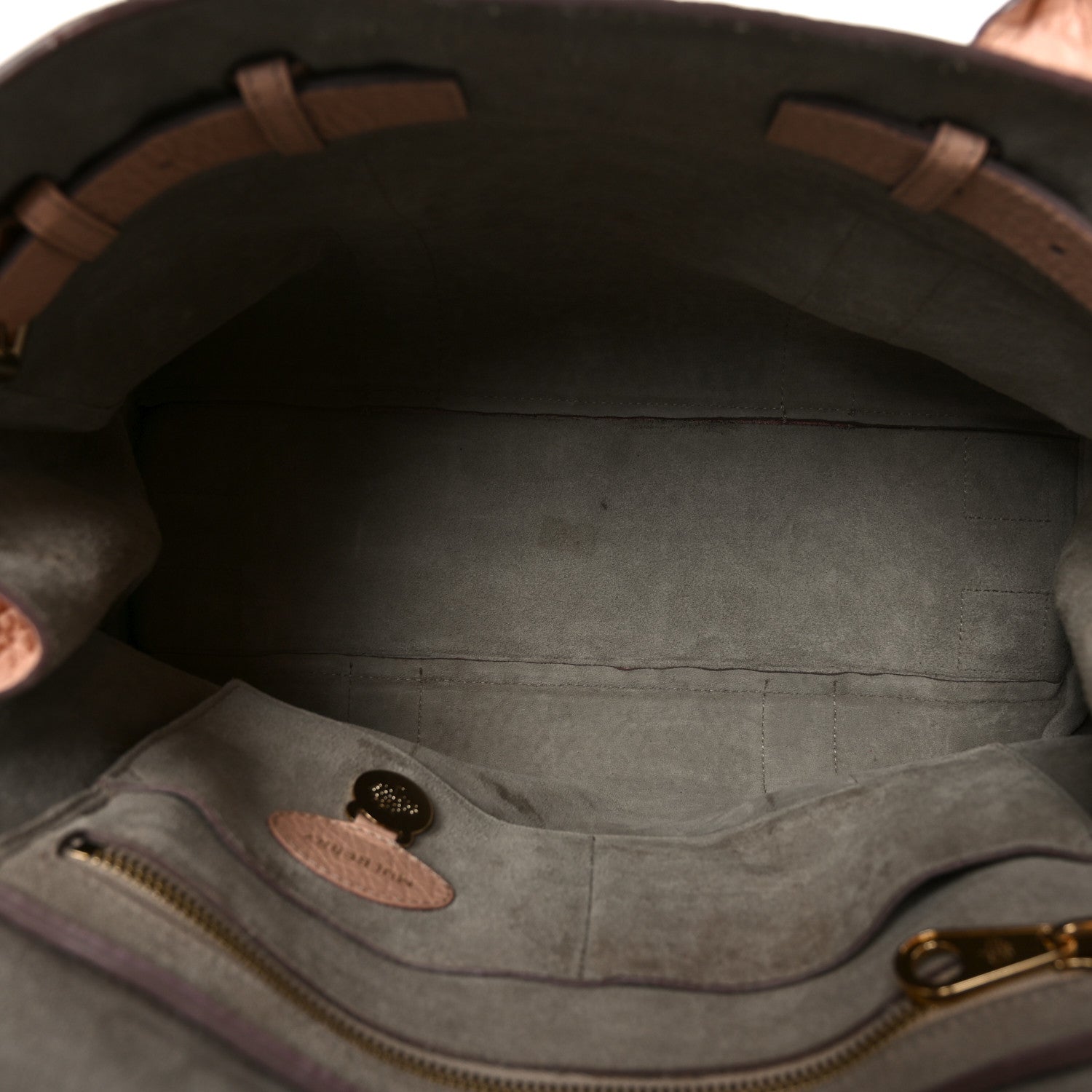 Mulberry Soft Large Grain Bayswater Nude 6 of 11
