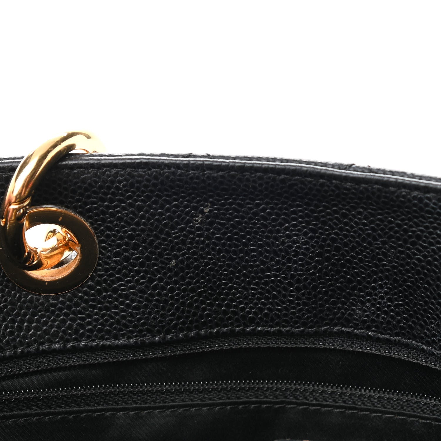 Chanel Caviar Quilted Grand Shopping Tote GST Black 11 of 14