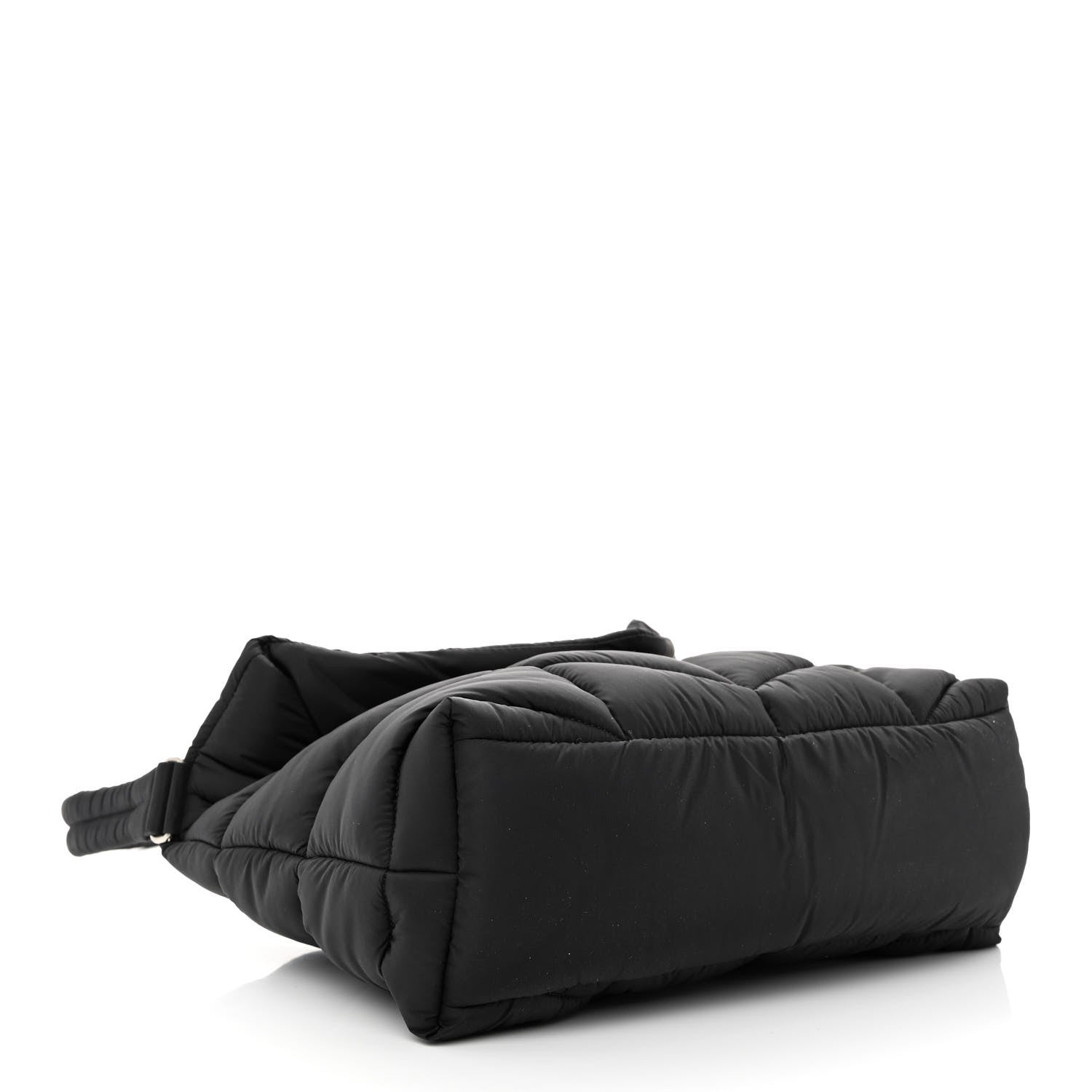 Saint Laurent Econyl Nylon Lou Puffer Messenger Black 4 of 10