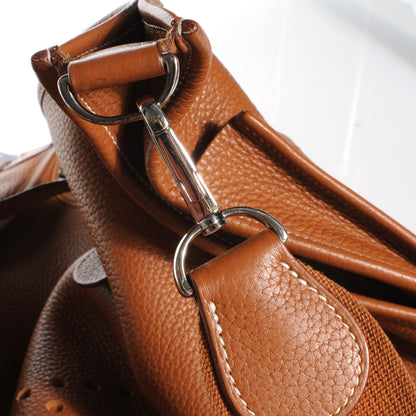 Hermes Taurillon Clemence Evelyne TGM III Gold 7 of 8
