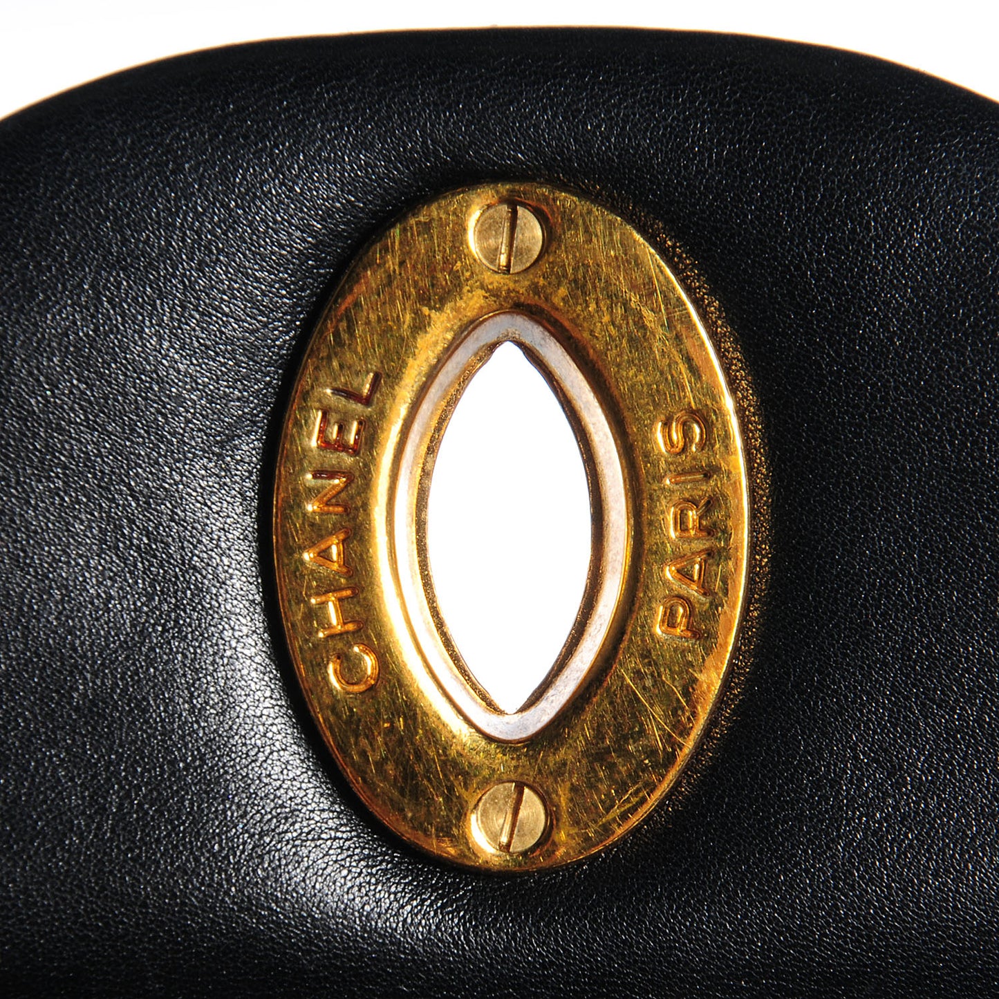 Lambskin XL Jumbo Flap Black