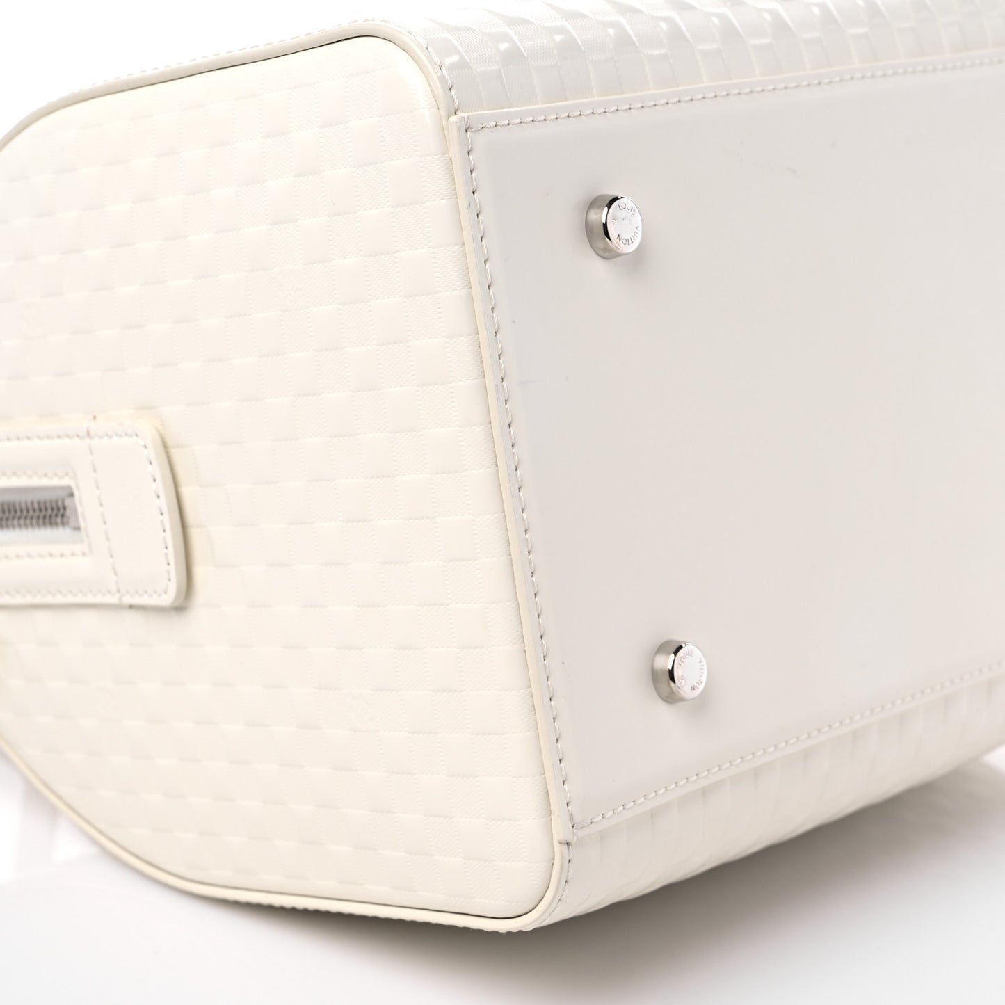 Damier Facette Speedy Cube MM Creme