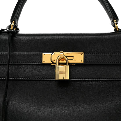 Hermes Gulliver Kelly Retourne 32 Black 9 of 13
