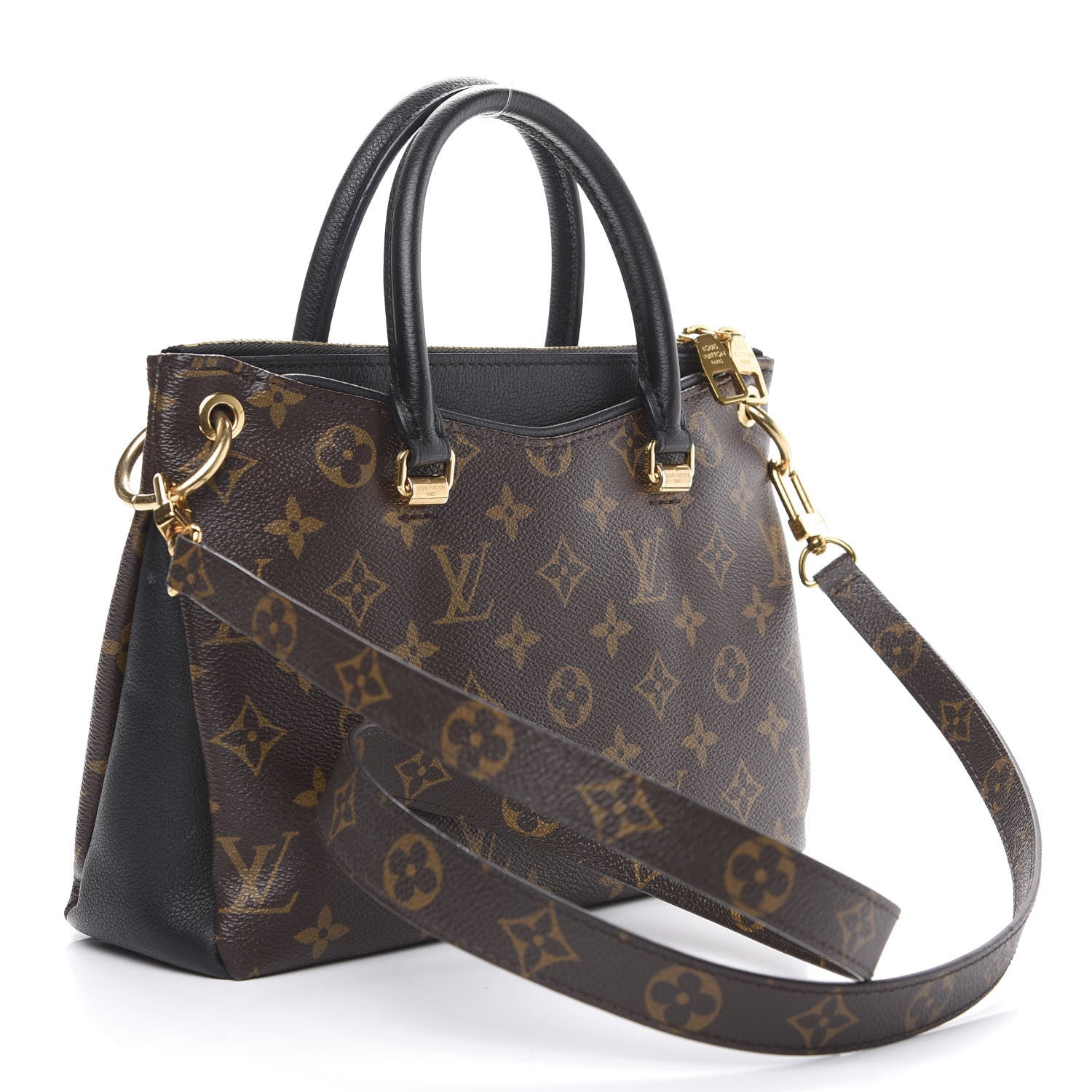 Louis Vuitton Monogram Pallas Full BB Black 2 of 11