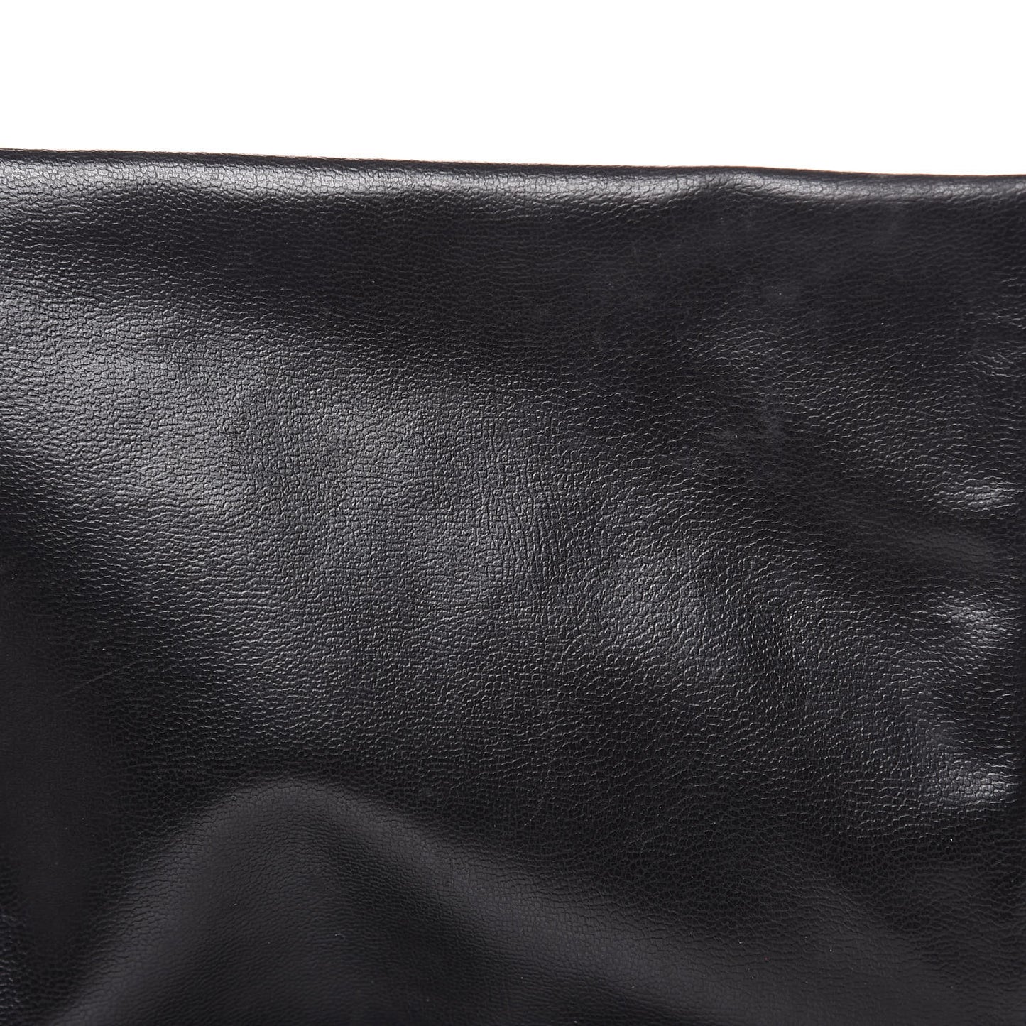 Lambskin Shopping Tote Black
