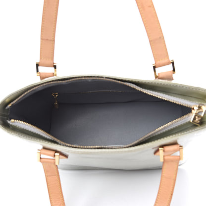 Louis Vuitton Vernis Houston Silver 5 of 13