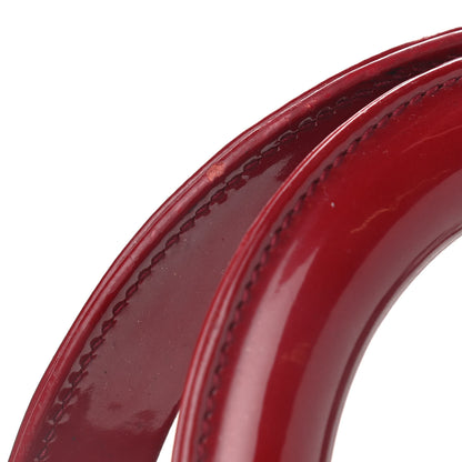 Christian Dior Patent Cannage Medium Lady Dior Red 9 of 12