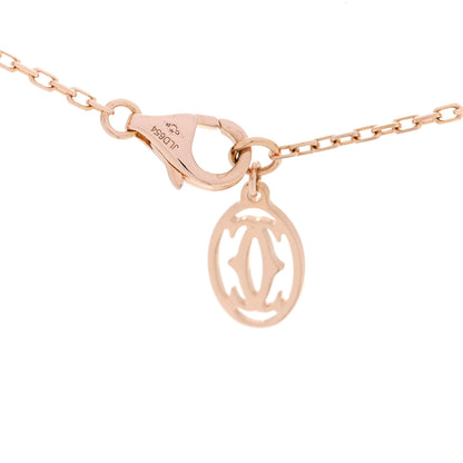 Cartier 18K Pink Gold Pink Sapphire D'Amour Pendant Necklace 4 of 5