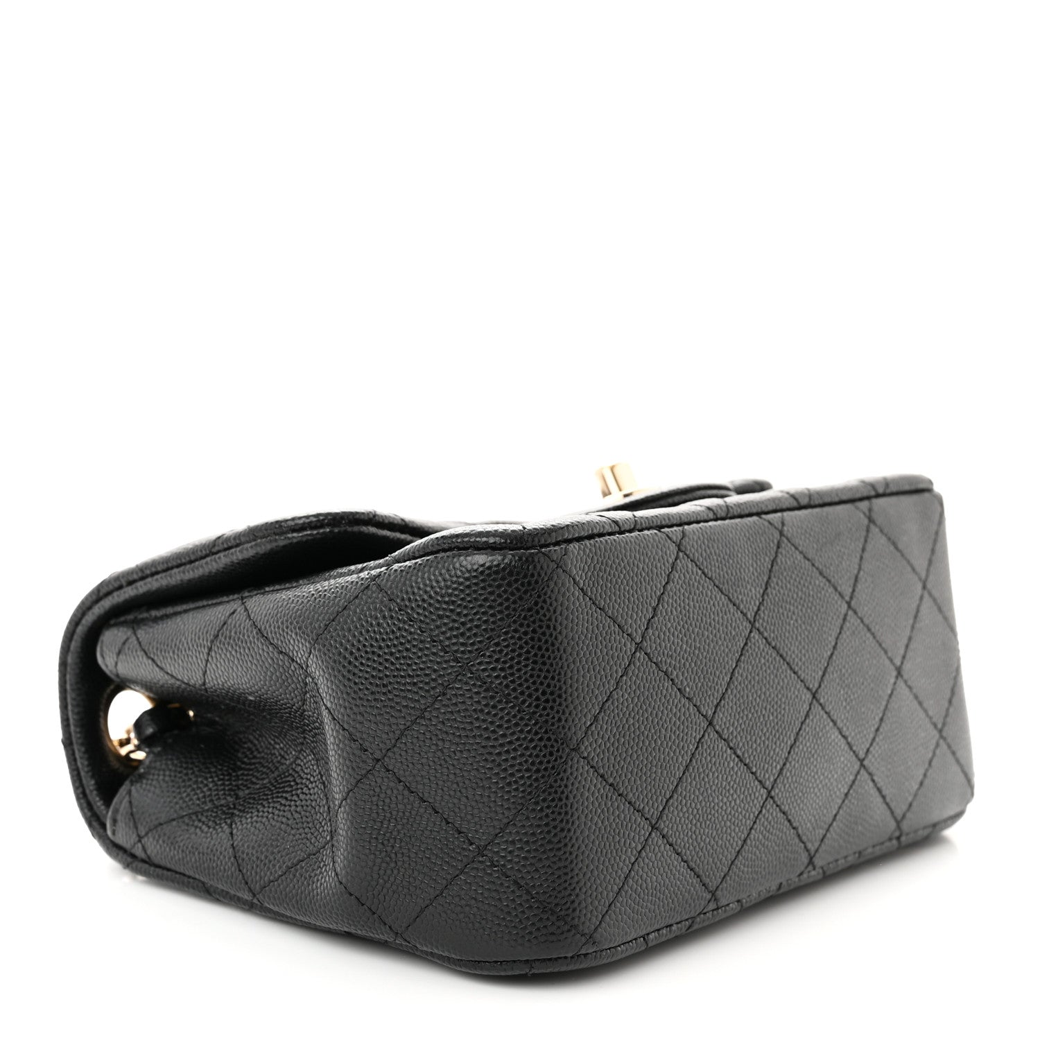Chanel Caviar Quilted Mini Square Flap Black 4 of 12