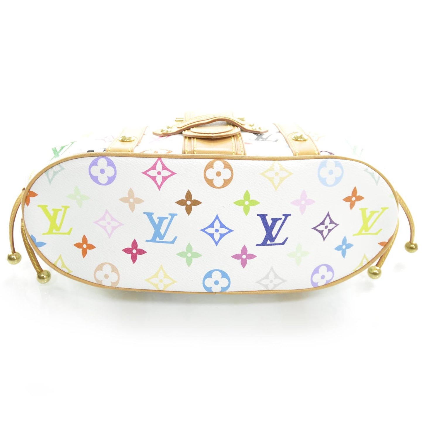 Monogram Multicolor Theda GM White