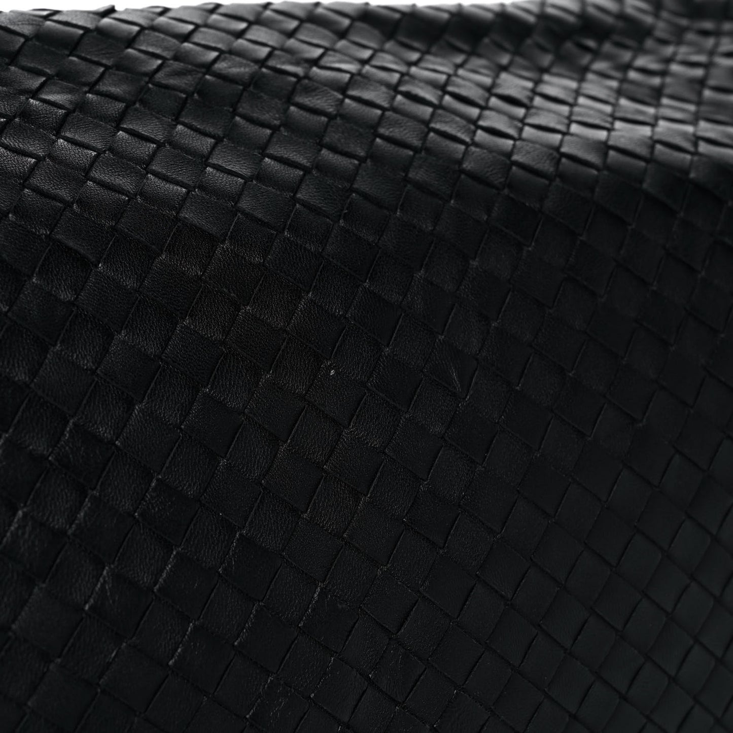Nappa Intrecciato Large Cesta Tote Black