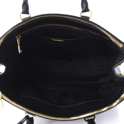 Prada Saffiano Large Galleria Double Zip Tote Black 5 of 11